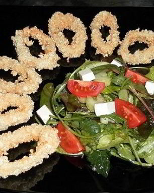 Кальмары в панировке