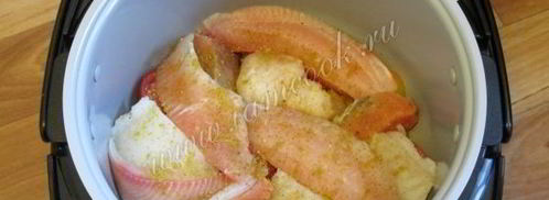 катаплана — рыба с овощами в мультиварке. Шаг 8