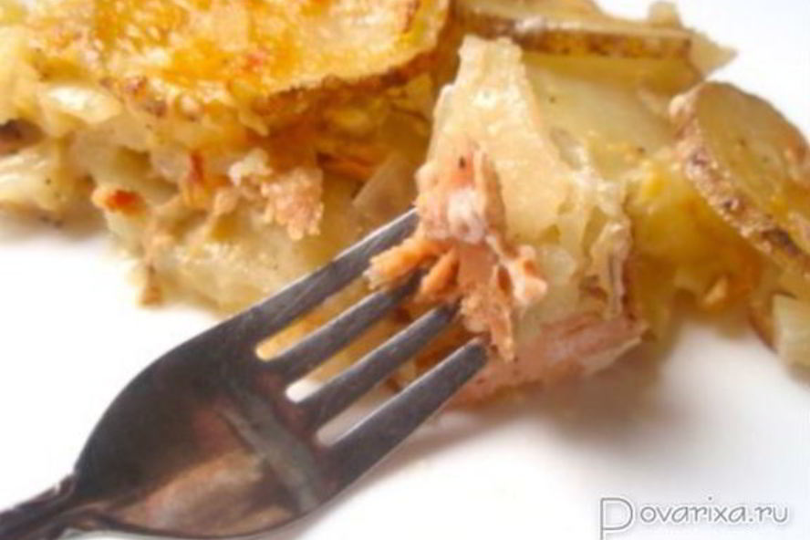 Рецепт кеты, запеченной в духовке