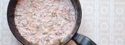 хек с пряным сметанным соусом. Шаг 3