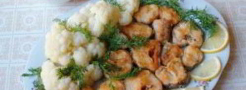 хек с пряным сметанным соусом. Шаг 4