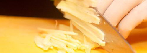 лосось с лапшой из цукини. Шаг 3