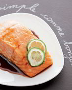 Лосось с медом