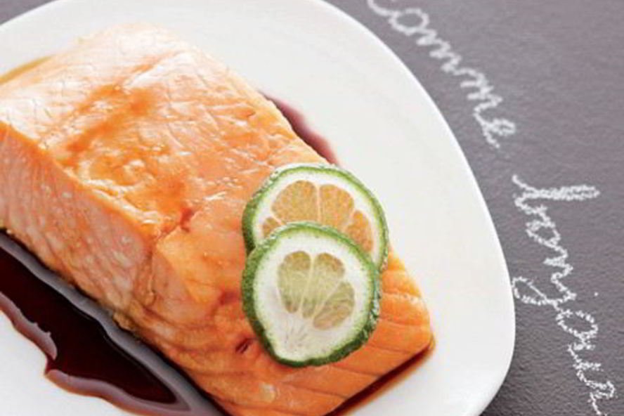 Рецепт лосося с медом