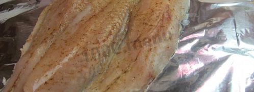 минтай запеченный в фольге в духовке. Шаг 6