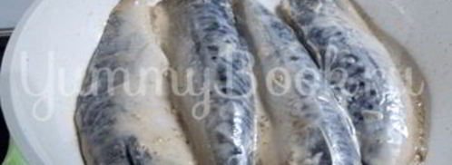 нежная и ароматная жареная скумбрия. Шаг 4