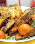 Щука жареная