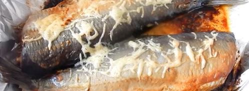 селедка в духовке запеченная в фольге. Шаг 6