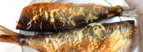 селедка в духовке запеченная в фольге. Шаг 7