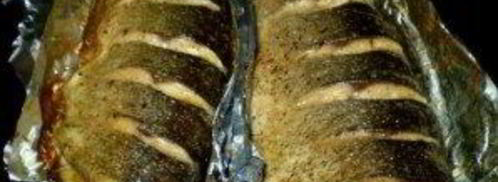 толстолобик в духовке в фольге. Шаг 5