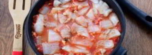 треска в томатно-винном соусе. Шаг 6