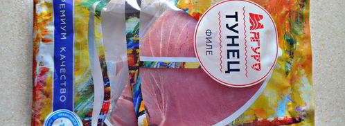 тунец с овощами и кунжутной заправкой. Шаг 3