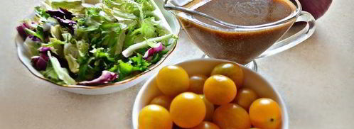 тунец с овощами и кунжутной заправкой. Шаг 6