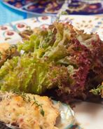 Запеченные мидии в сливочном соусе