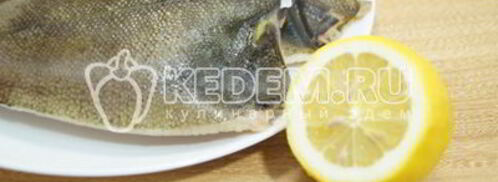 жареная камбала. Шаг 2