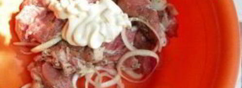 быстрый маринад для шашлыка. Шаг 4