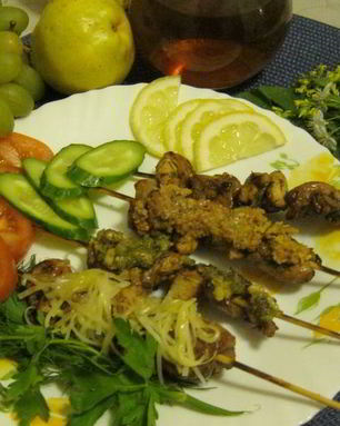 Куриный шашлык