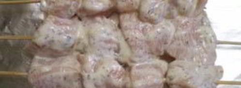 куриные шашлычки на шпажках в духовке для детей. Шаг 10