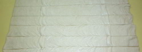 куриные шашлычки в слоеном тесте. Шаг 3