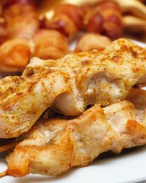 Куриные шашлычки