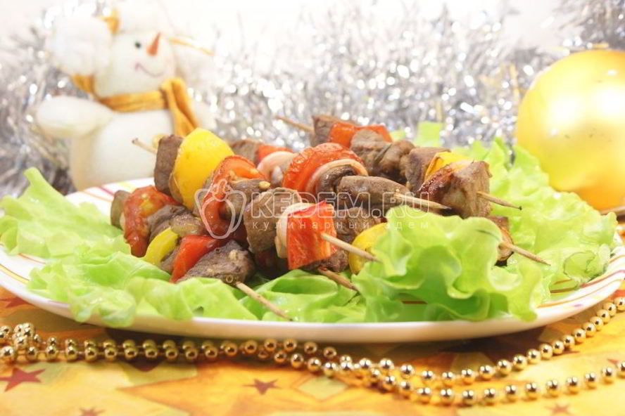 Рецепт новогодних шашлычков