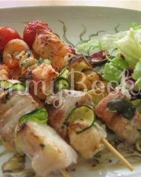 Рыбный шашлык