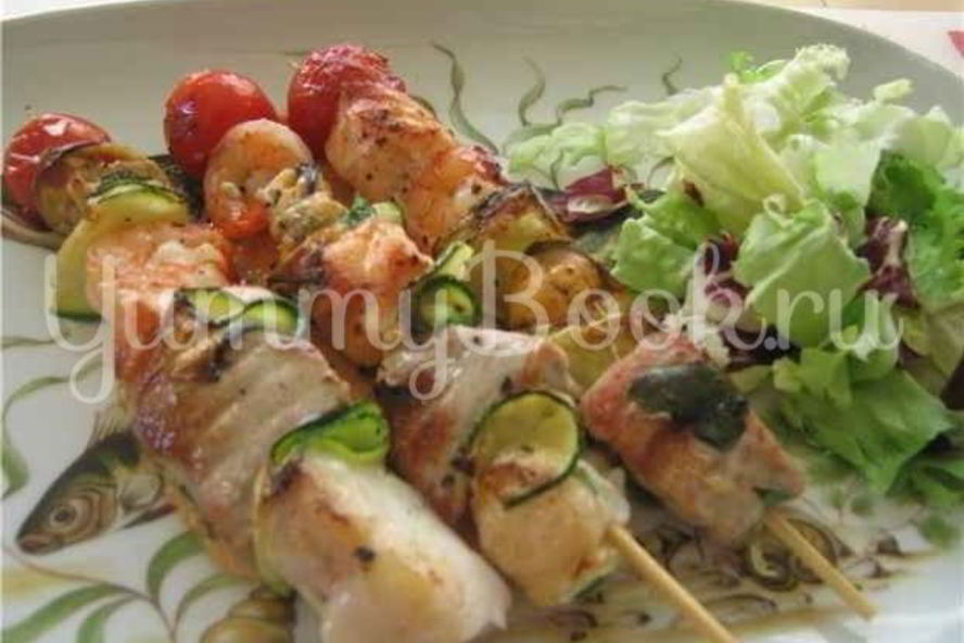 Рецепт рыбного шашлыка