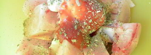 шашлычки из куриной грудки в духовке. Шаг 3