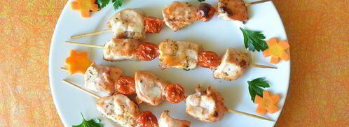 шашлычки из куриной грудки в духовке. Шаг 8