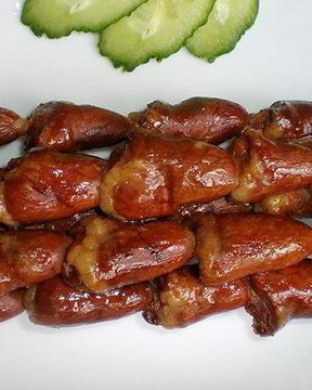 Шашлычки из куриных сердечек на шпажках в духовке