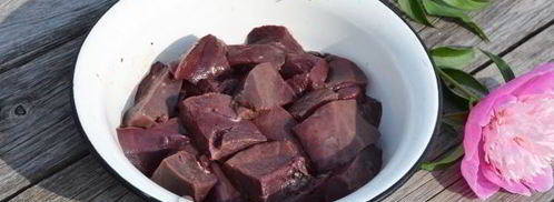 шашлык из говяжьей печени. Шаг 4