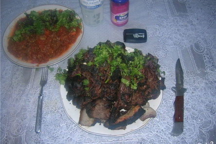 Рецепт шашлыка из косули