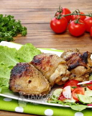 Шашлык из куриных бедрышек