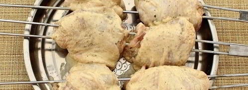 шашлык из куриных бедрышек. Шаг 8