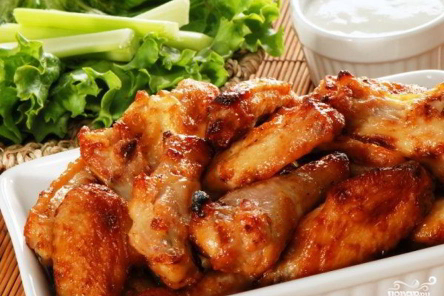 Рецепт шашлыка из куриных крылышек