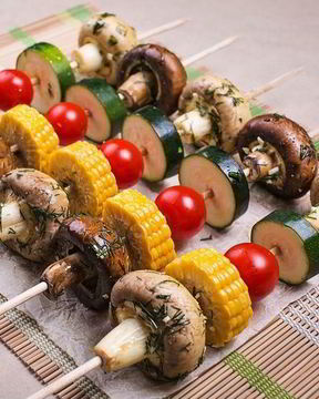 Шашлык из овощей