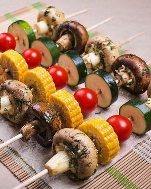Шашлык из овощей