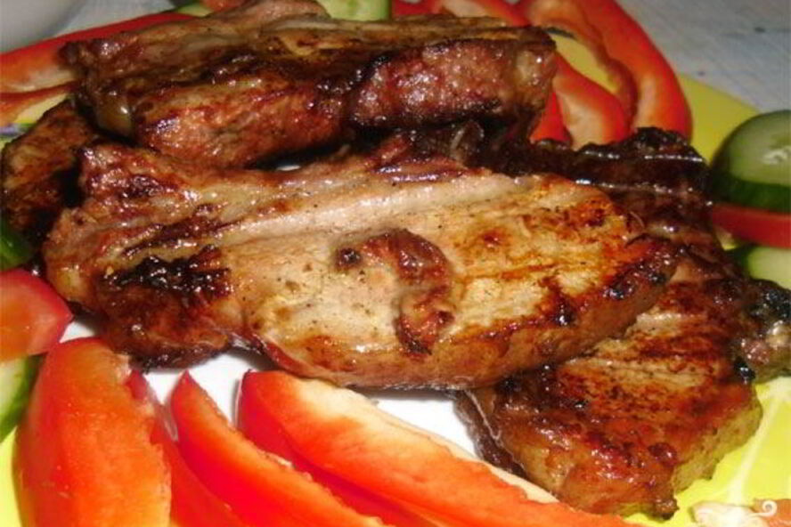 Рецепт шашлыка из ребрышек