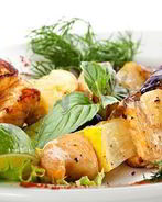 Шашлык из семги