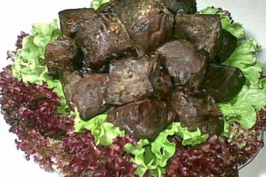 Рецепт шашлыка из сердца