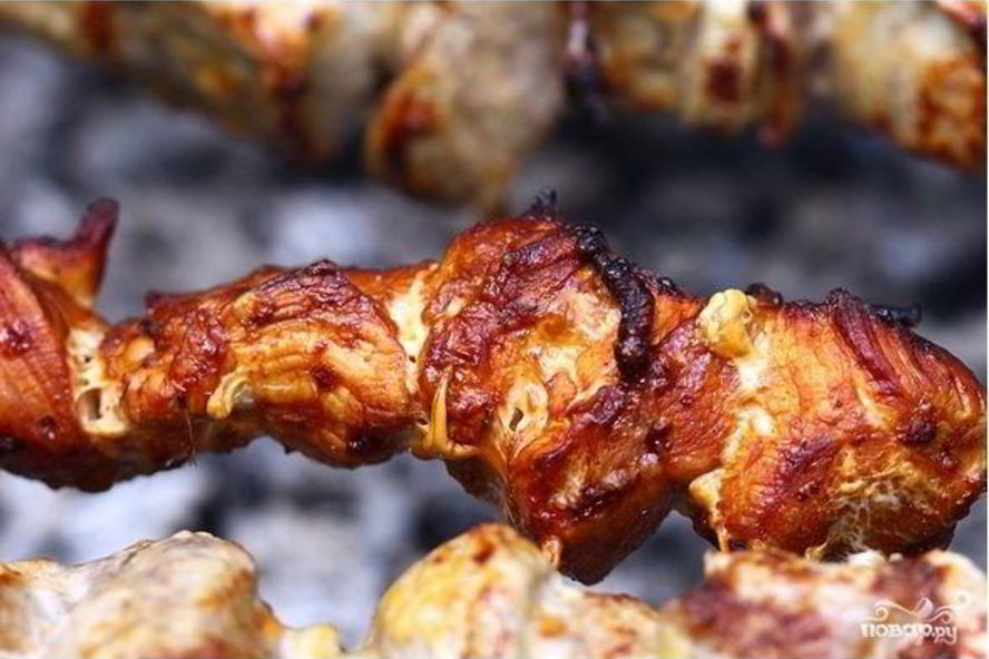 Рецепт шашлыка из свинины в кефире