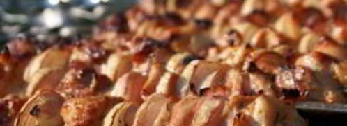 шашлык из свинины в кефире. Шаг 5