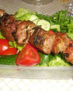 Шашлык из свинины в минералке