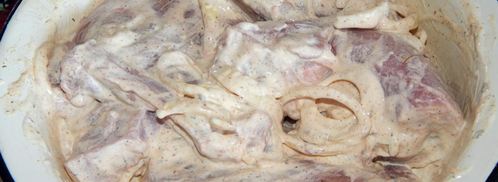 шашлык из свиной корейки. Шаг 5