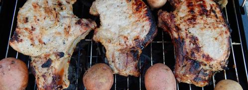 шашлык из свиной корейки. Шаг 6