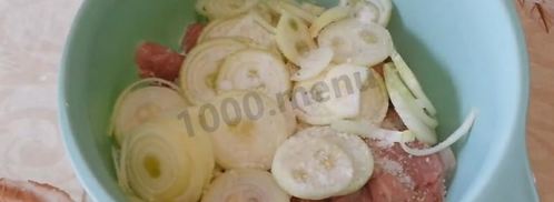 шашлык из телятины на газированной воде. Шаг 3