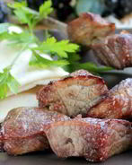 Шашлык из телятины в пиве