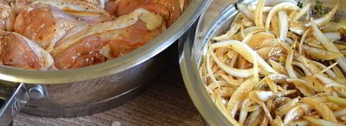 шашлык на сковороде. Шаг 5