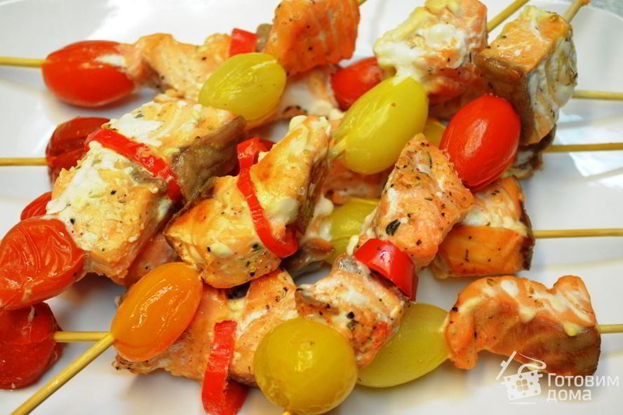 Рецепт шашлыка рыбного