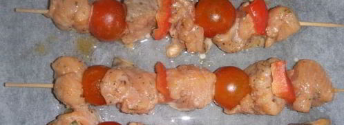 шашлык рыбный. Шаг 3